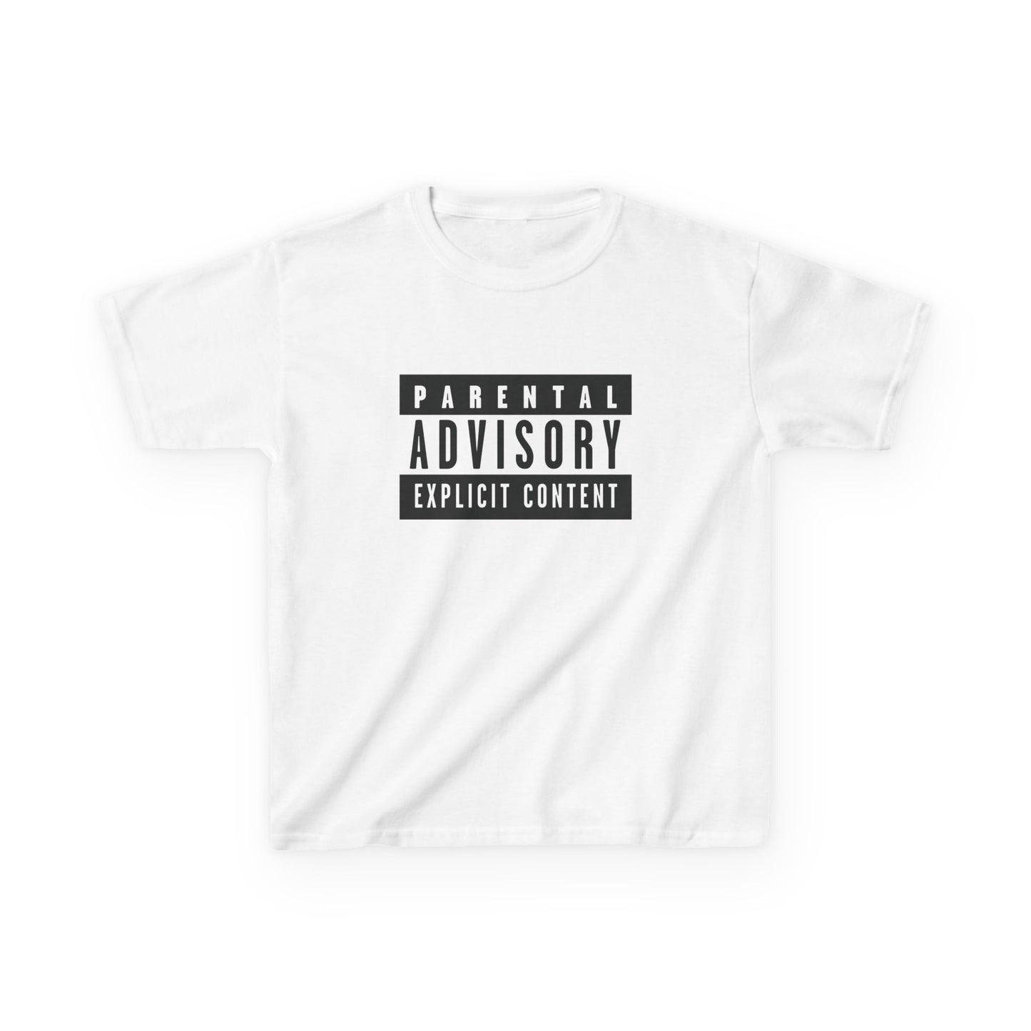 Kids Parental Advisory Tee